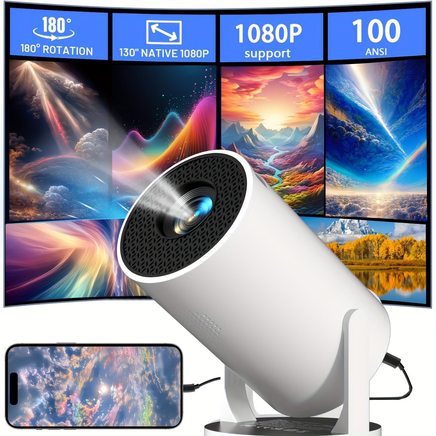 PROJEKTOR 4K DO KINA DOMOWEGO